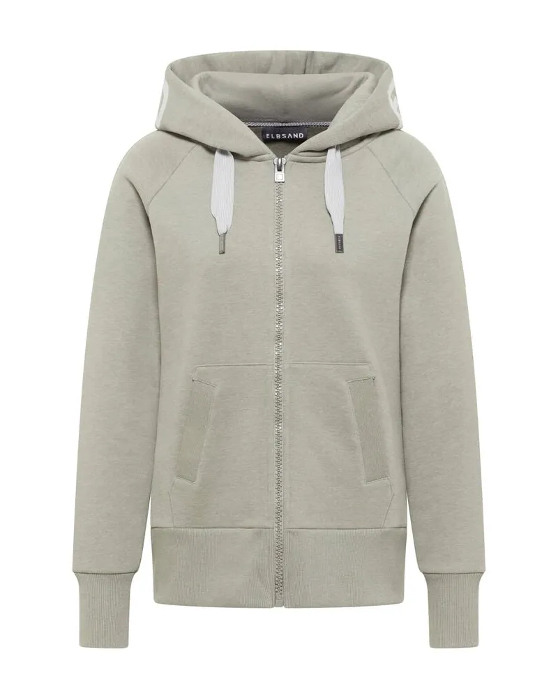 ELBSAND Damen Sweatjacke KELINA Grau