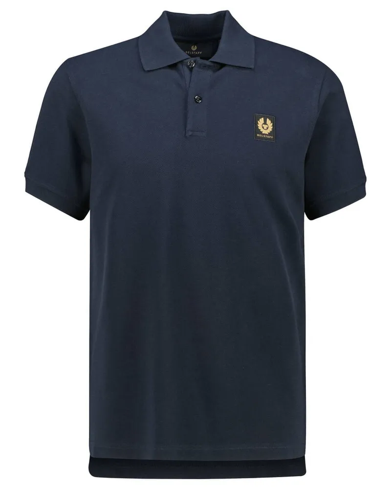 Belstaff Herren Poloshirt Kurzarm Marine