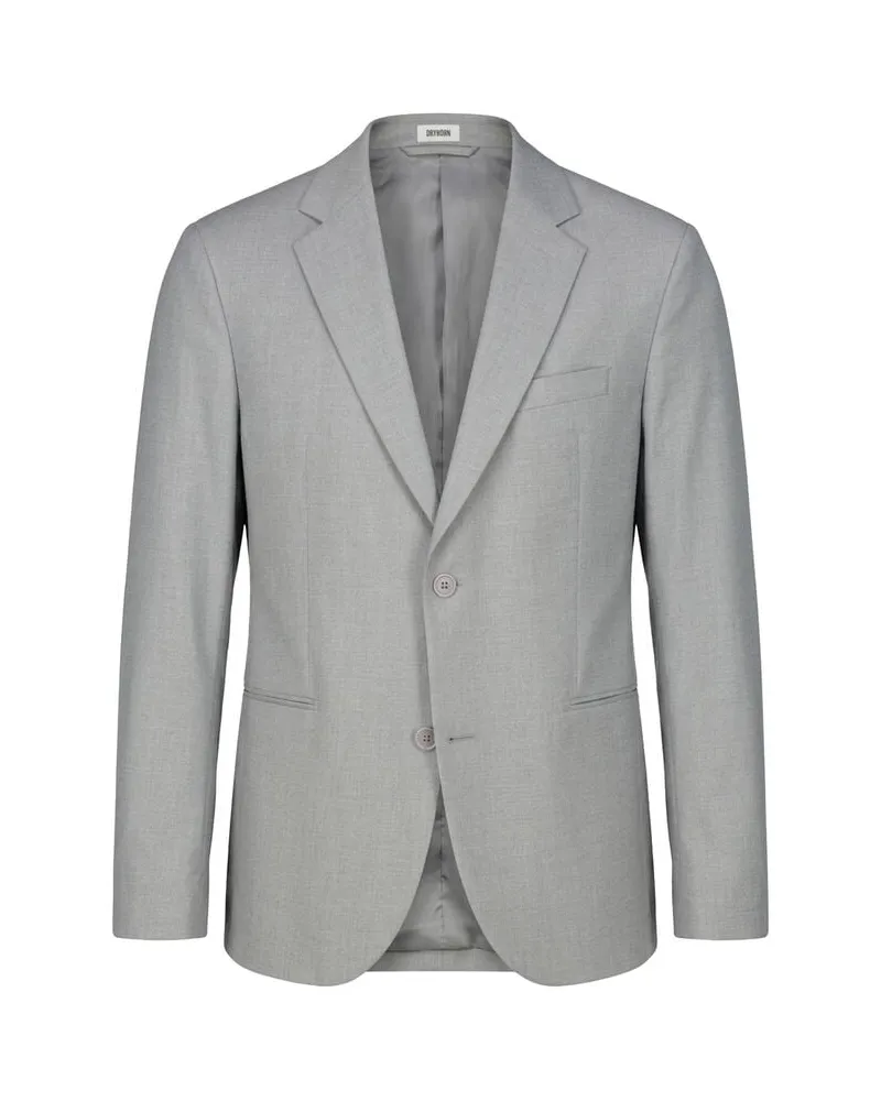 Drykorn Herren Sakko CATORY Regular Fit Grau