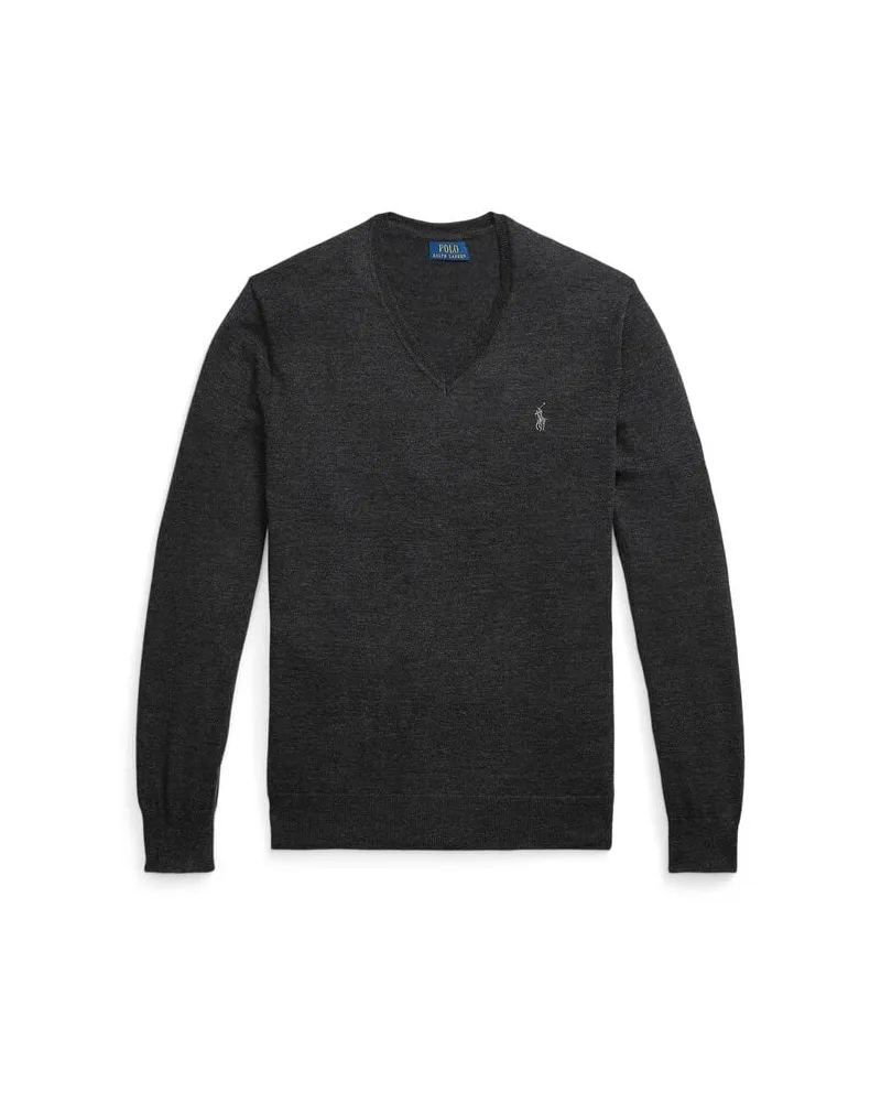 Ralph Lauren Herren Pullover Slim Fit Anthrazit
