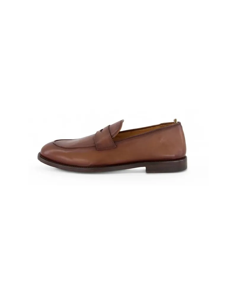 Officine Creative Italia Herren Loafer OPERA 001 Cognac