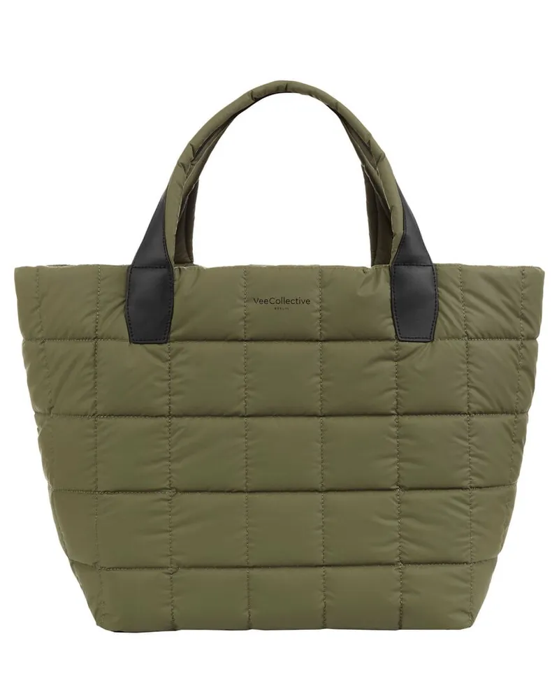 VeeCollective Damen Shopper PORTER MEDIUM Oliv