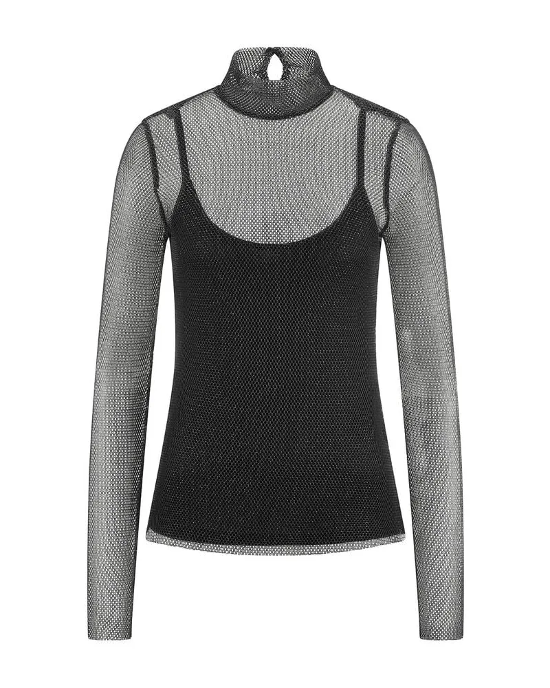 Riani Damen Langarmshirt Schwarz