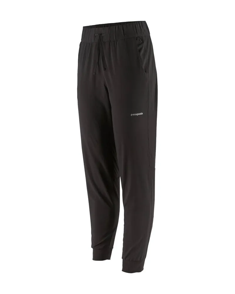 Patagonia Damen Wanderhose mit Recycling-Fasern TERREBONNE JOGGERS Schwarz