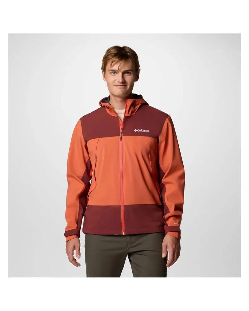 Columbia Sportswear Company Herren Wanderjacke BOULDER FALLS JACKET Hellrot