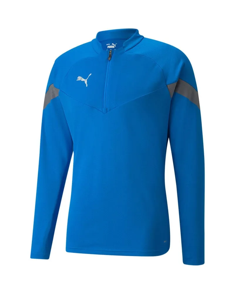 Puma Herren Longsleeve TEAMFINAL TRAINING 1/4 ZIP Royalblau