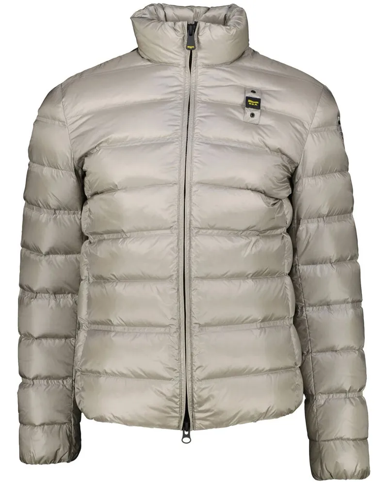 Blauer Herren Daunenjacke BELMONT Regular Fit Grau