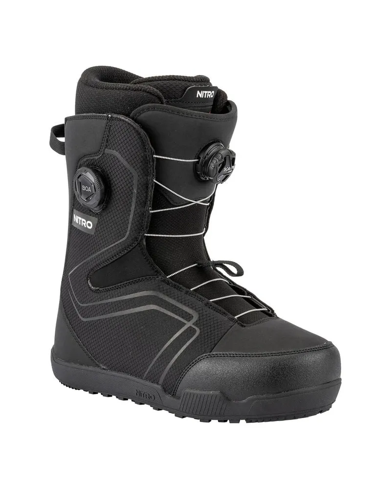 Nitro Herren Snowboard-Boots SENTINEL BOA BOOT 26 Schwarz