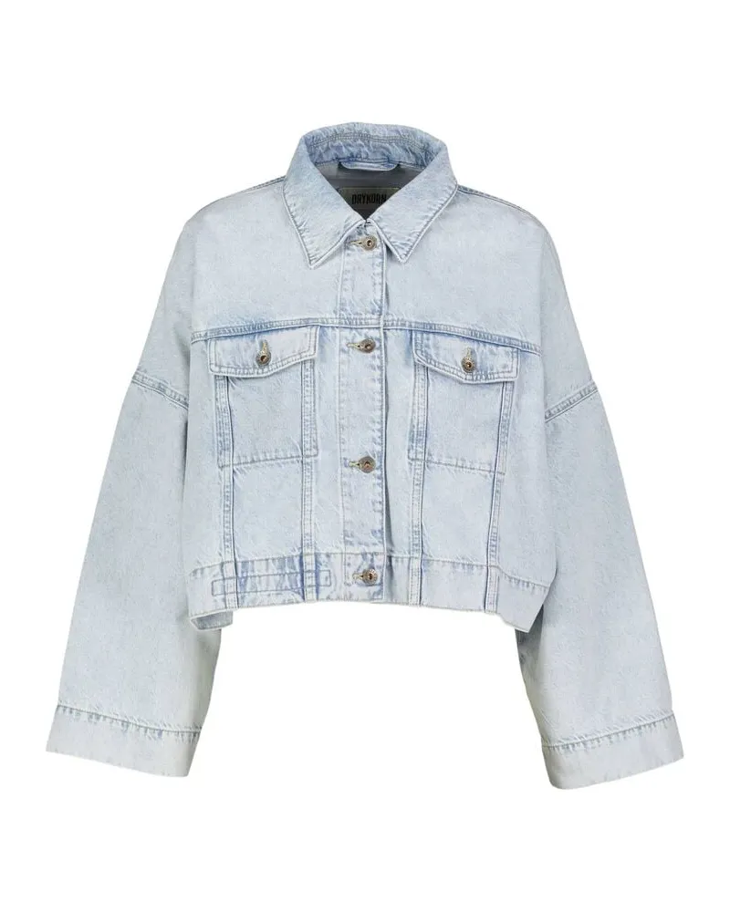 Drykorn Damen Jeansjacke HOLBROOKS Oversized Fit Bleached