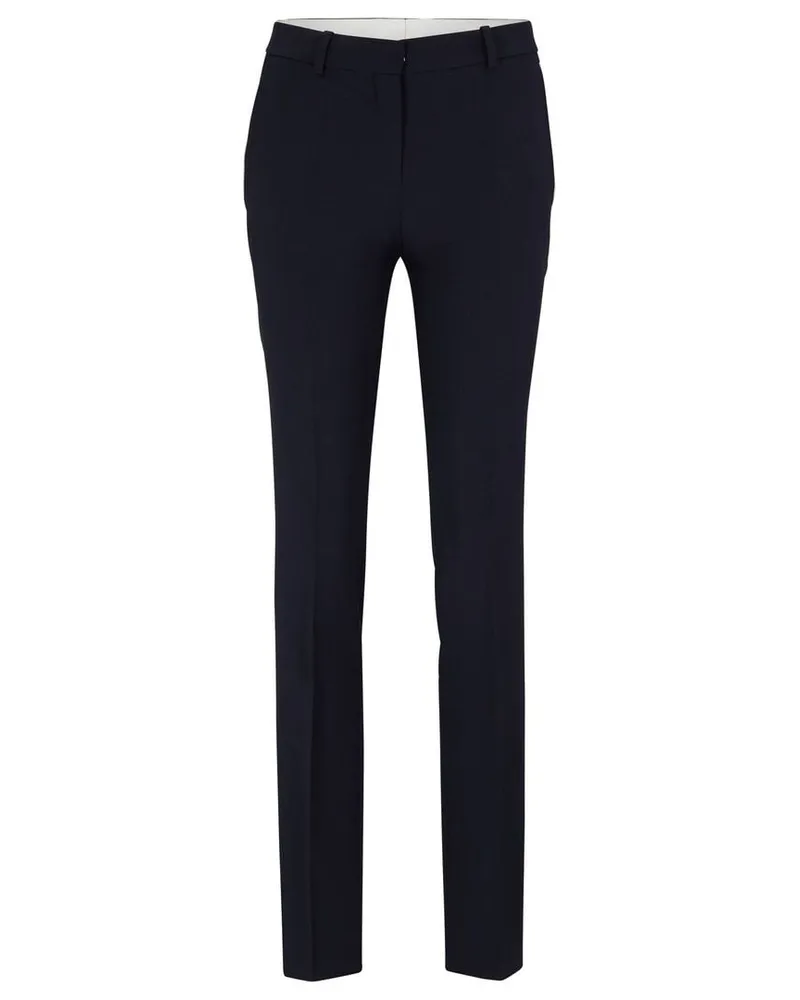 HUGO BOSS Damen Businesshose TAMEAH - 50490045 Regular Fit Marine