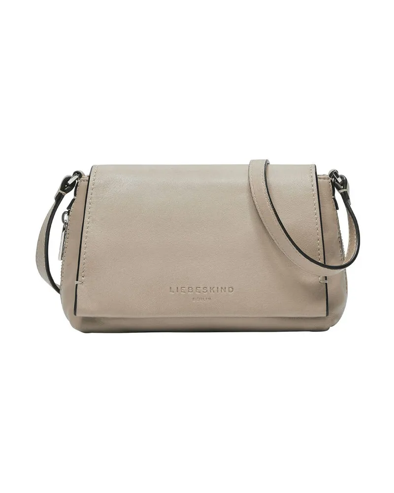 Liebeskind Damen Umhängetasche aus Schafsleder HERA CROSSBODY S Taupe