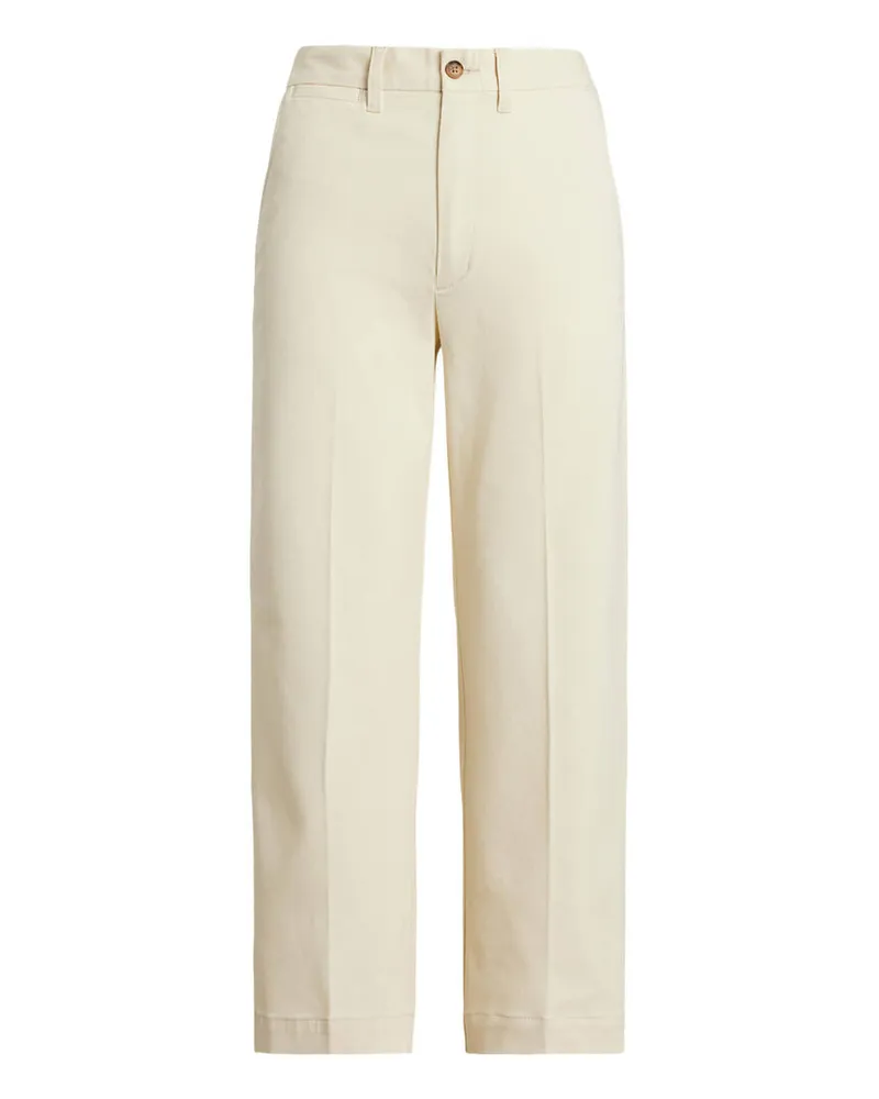 Ralph Lauren Damen Chinohose verkürzt Sand