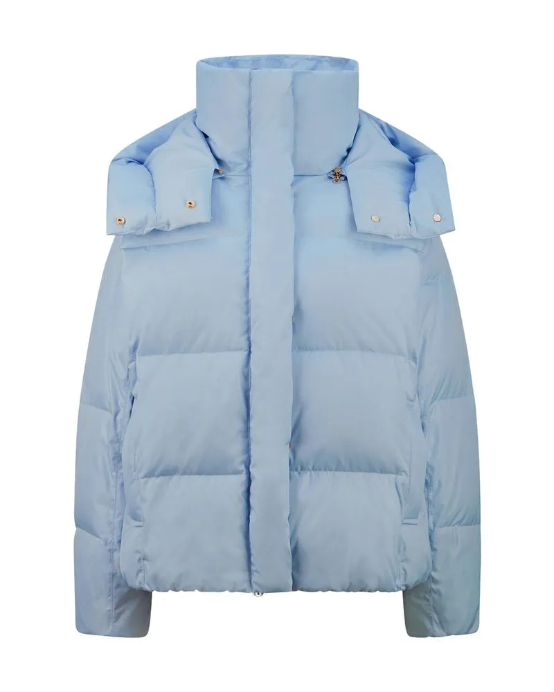 Riani Damen Steppjacke mit Kapuze Blau