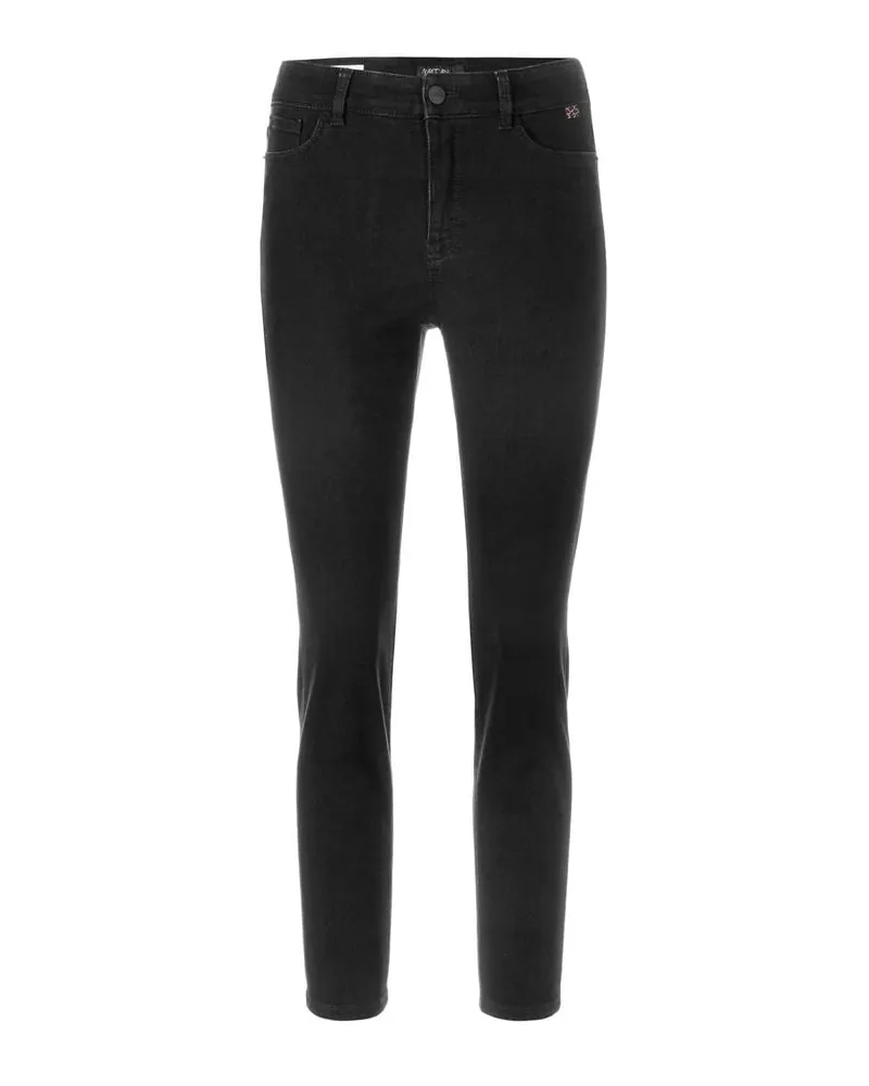 Marc Cain Damen Jeans mit Bio-Baumwolle SILEA Slim Fit Schwarz
