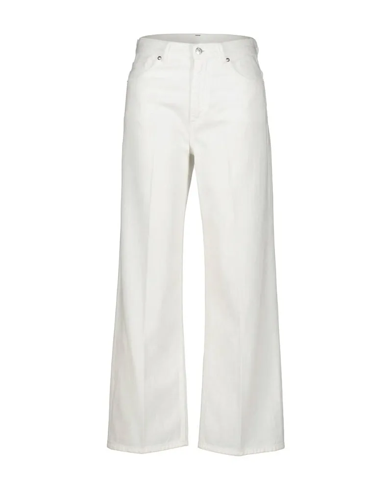 nine:inthe:morning Damen Jeans ELSA Weiss