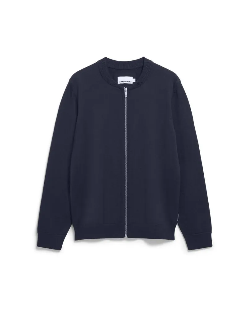 Armedangels Herren Strickjacke aus Bio-Baumwolle AGAAMO Marine