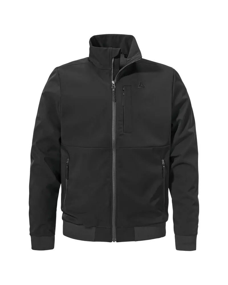 Schöffel Herren Softshell-Jacke JK STYLE SUAVIO Schwarz