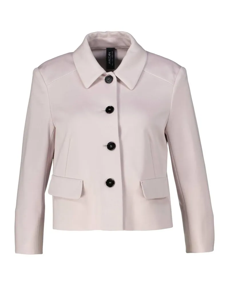 Marc Cain Damen Kurzblazer aus Jersey Taupe