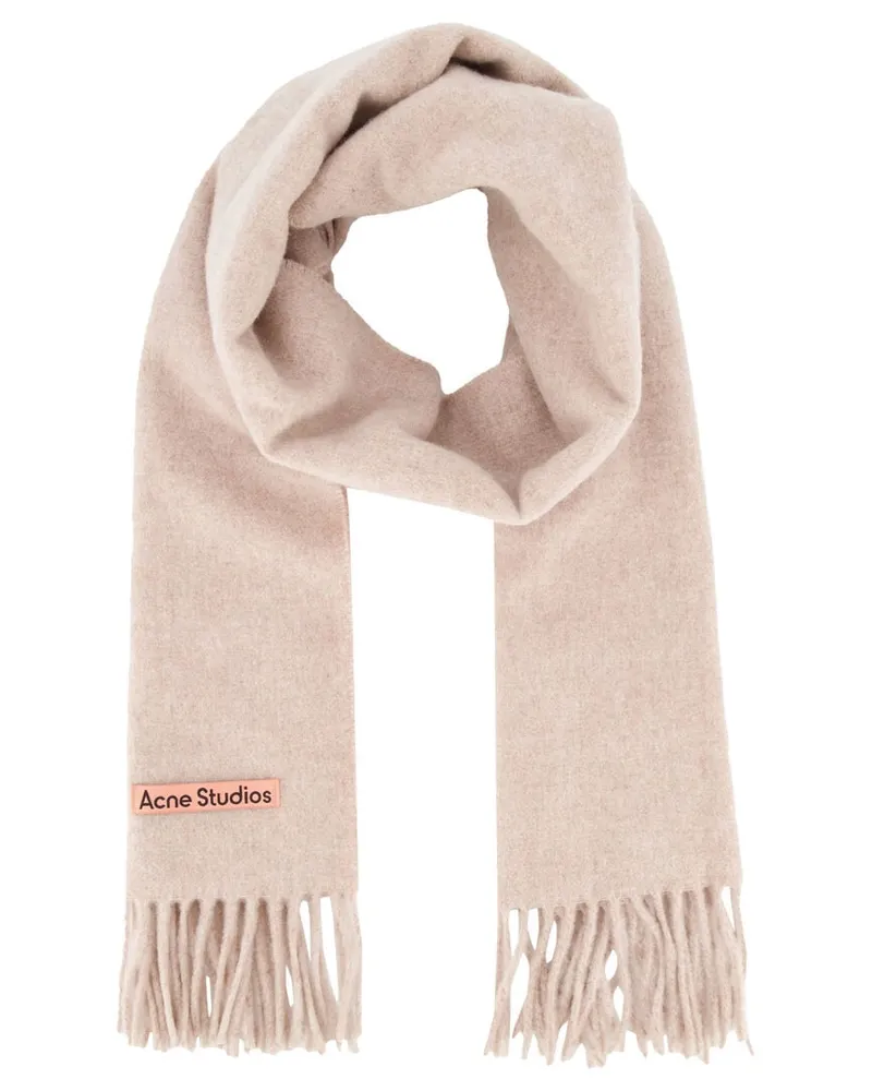 Acne Studios Schal CANADA  aus Wolle Sand