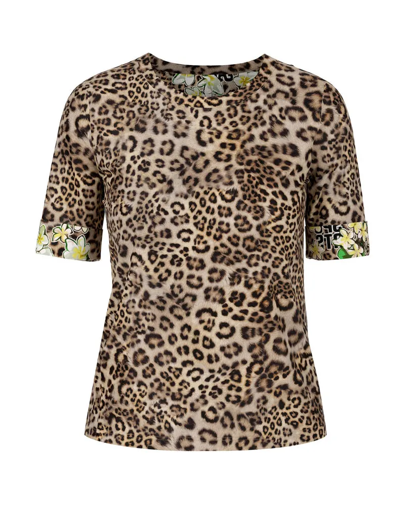 Marc Cain Damen T-Shirt Mehrfarbig