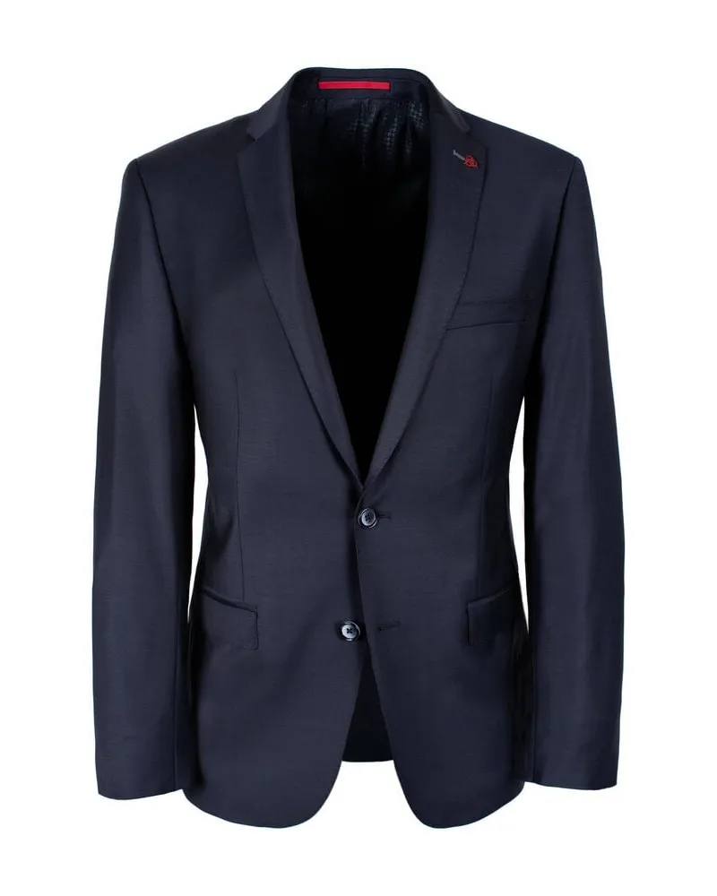 Roy Robson Herren Sakko Slim Fit Blau