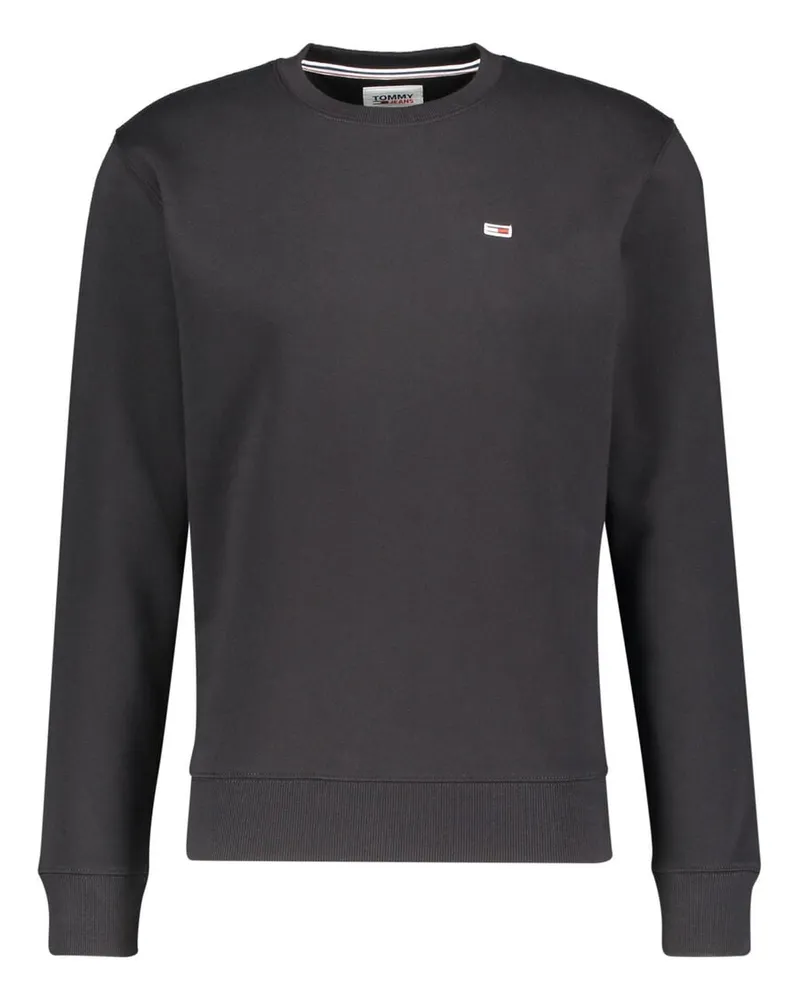 Tommy Hilfiger Herren Sweatshirt TJM REGULAR FLEECE Schwarz