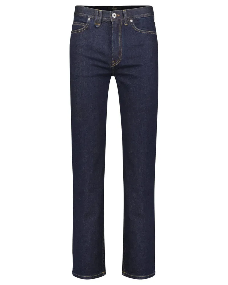 Brioni Herren Jeans MERANO Straight Fit Marine