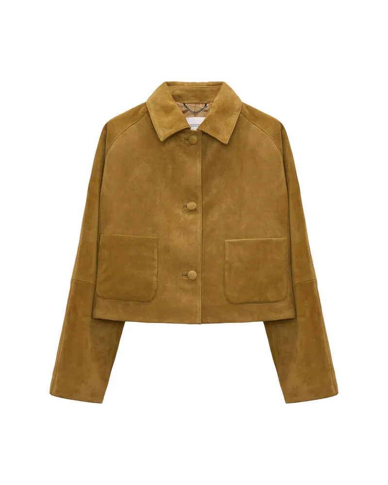 Dorothee Schumacher Damen Jacke SOFT TOUCH Camel