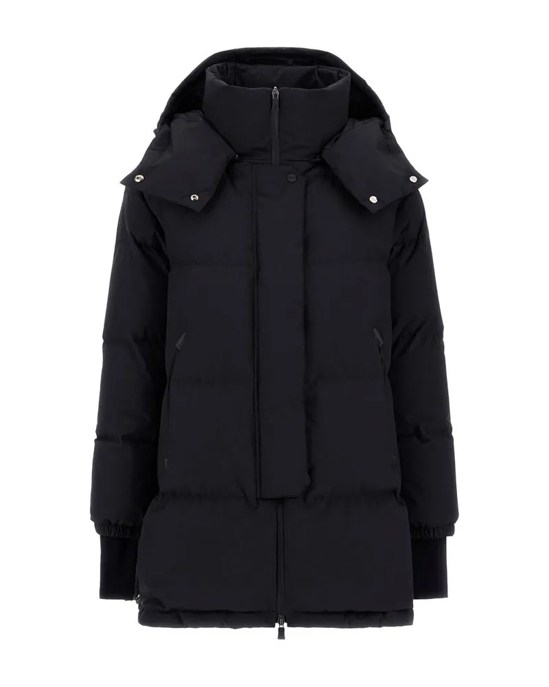 Herno Damen Daunenjacke mit abnehmbarer Kapuze Schwarz