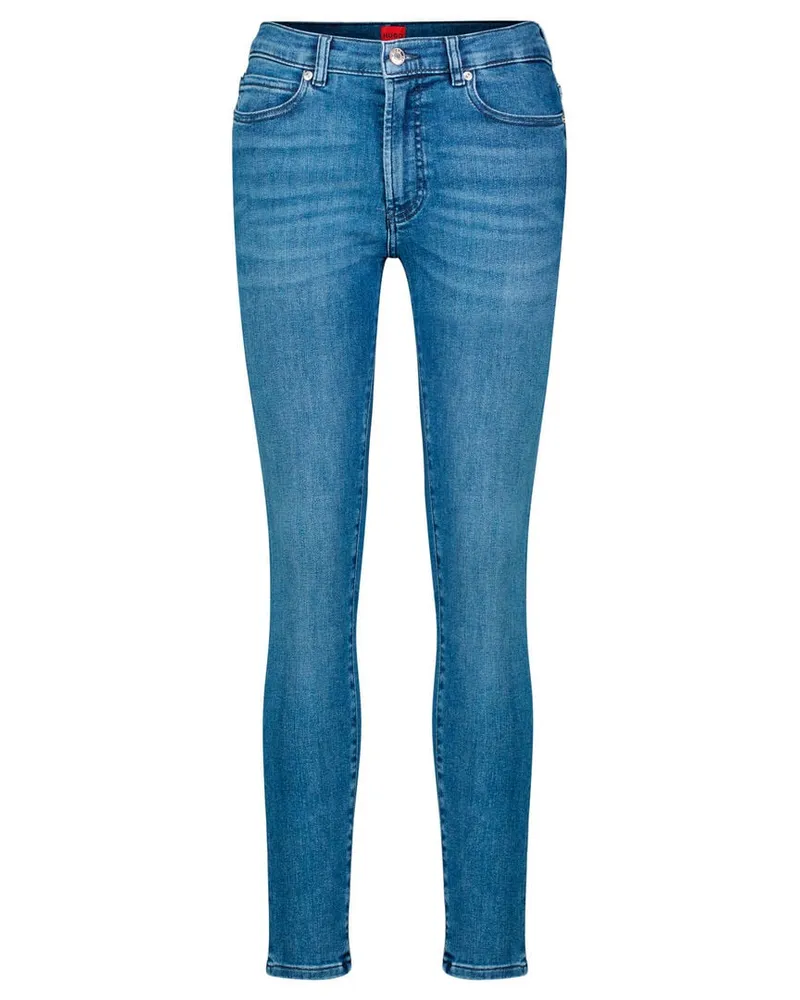HUGO BOSS Damen Jeans Blau