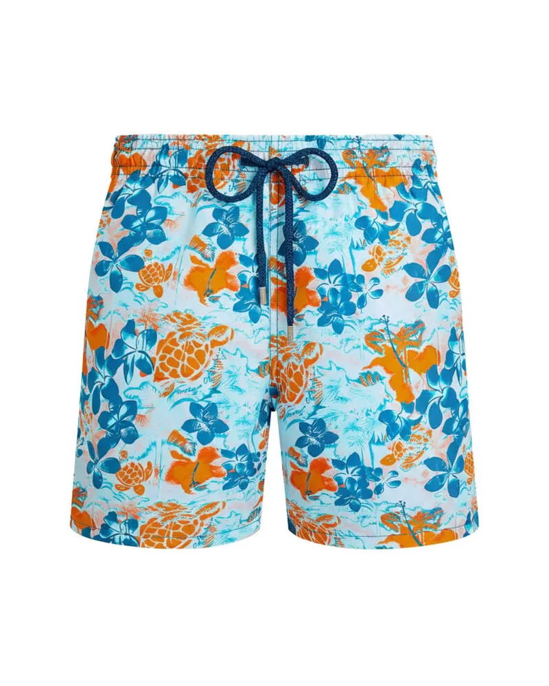 Vilebrequin Herren Badeshorts MOOREA Orange