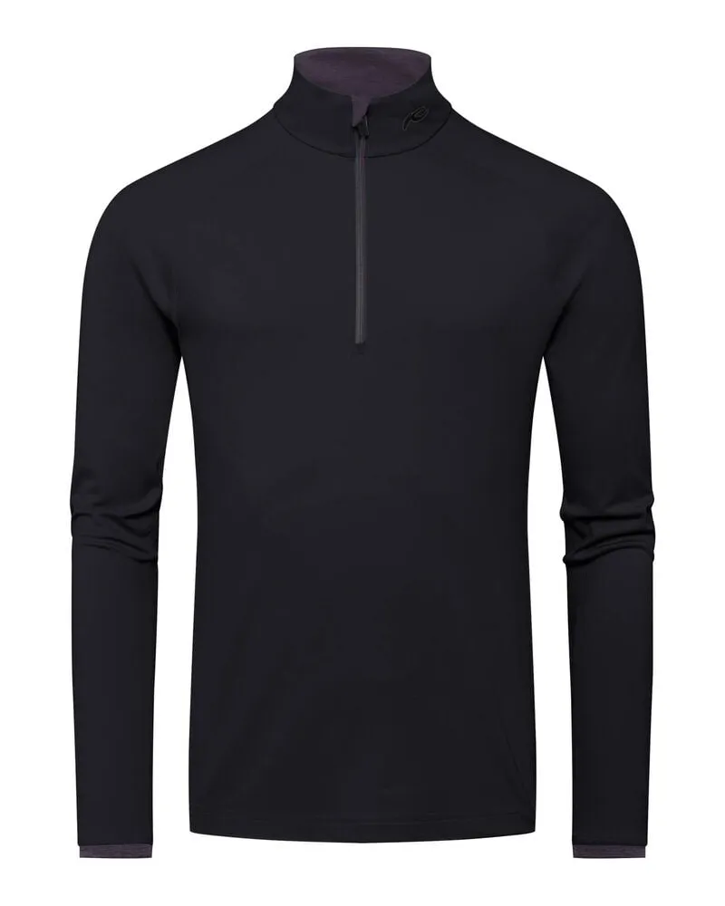 Kjus Herren Skirolli FEEL MIDLAYER Schwarz