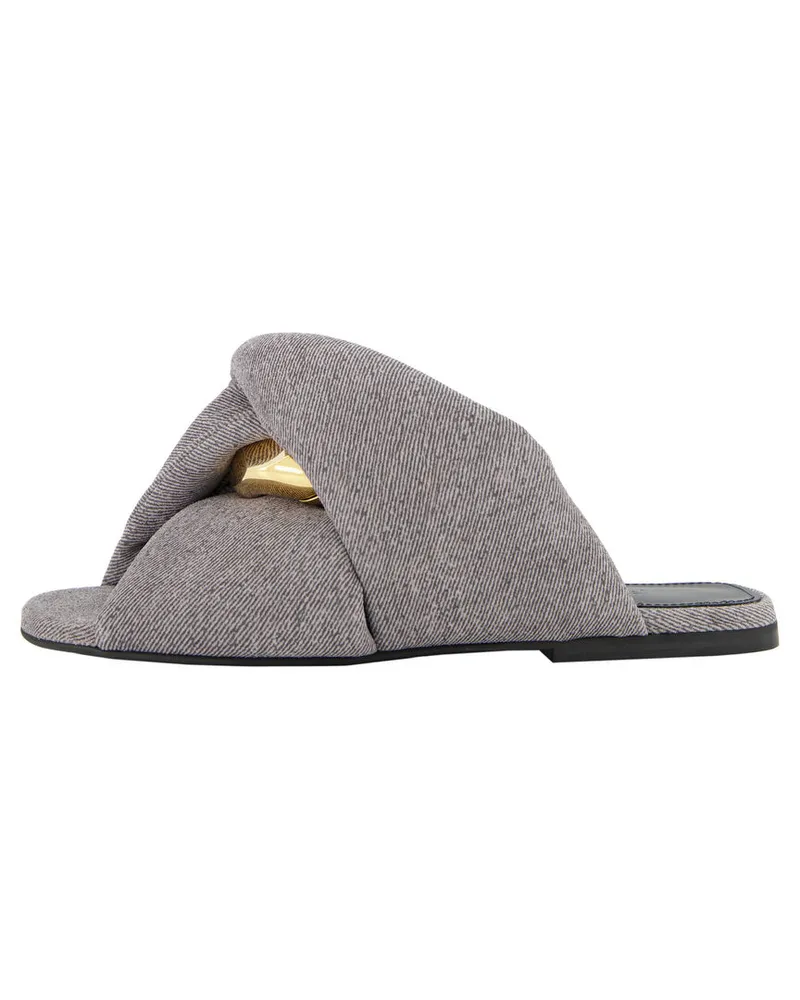 J.W.Anderson Damen Sandaletten FLAT TWIST Grau