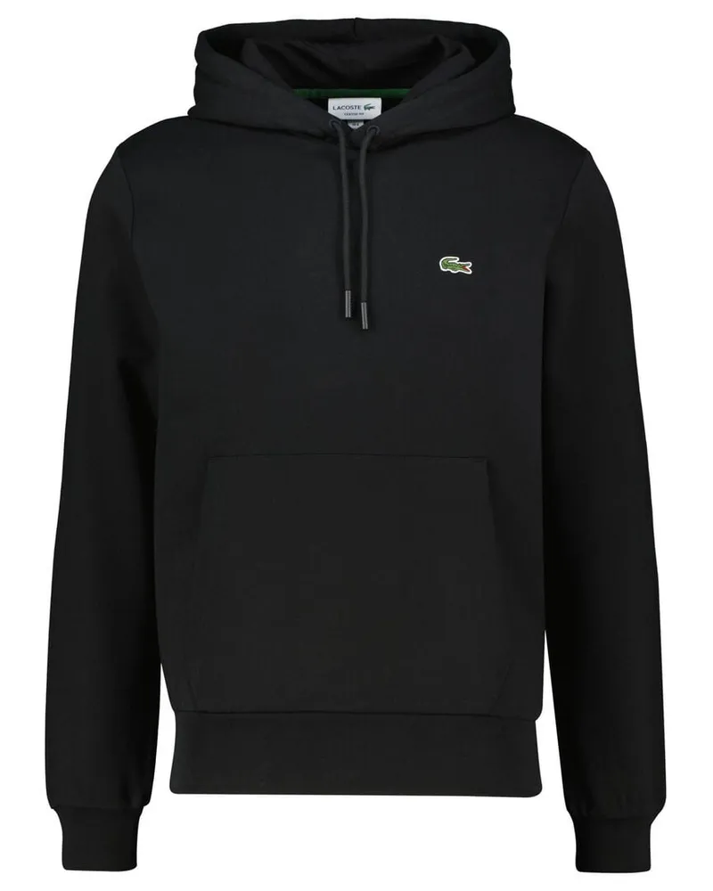 Lacoste Herren Hoodie aus Baumwollmix Schwarz