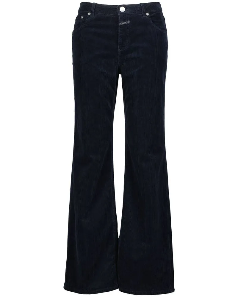 Closed Damen Cordhose GILLAN Wide Fit Blueblack