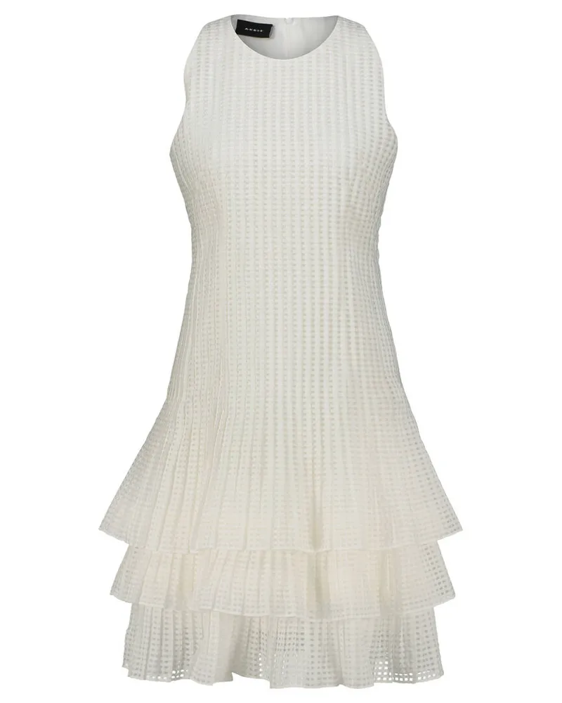Akris Damen Kleid Weiss