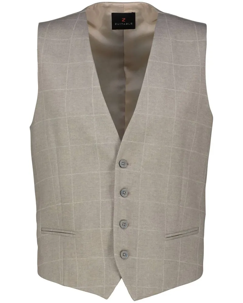 Zuitable Herren Weste DIWESLEY Beige