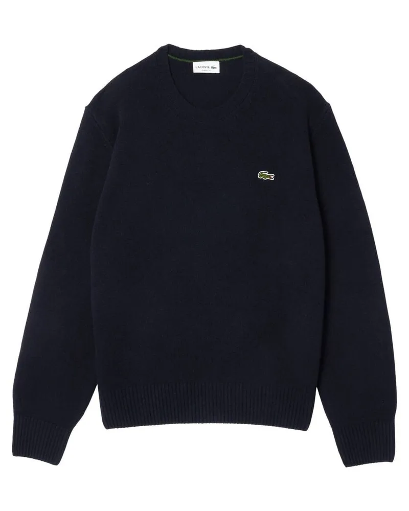 Lacoste Herren Pullover aus Wolle Marine