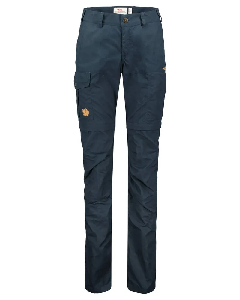 Fjäll Räven Damen Wanderhose KARLA PRO ZIP-OFF Dunkelblau