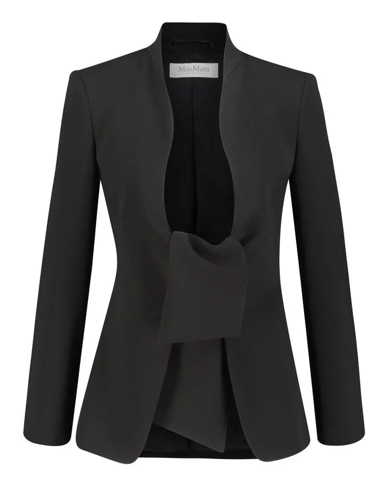 Max Mara Damen Blazer GHIOTTO Schwarz