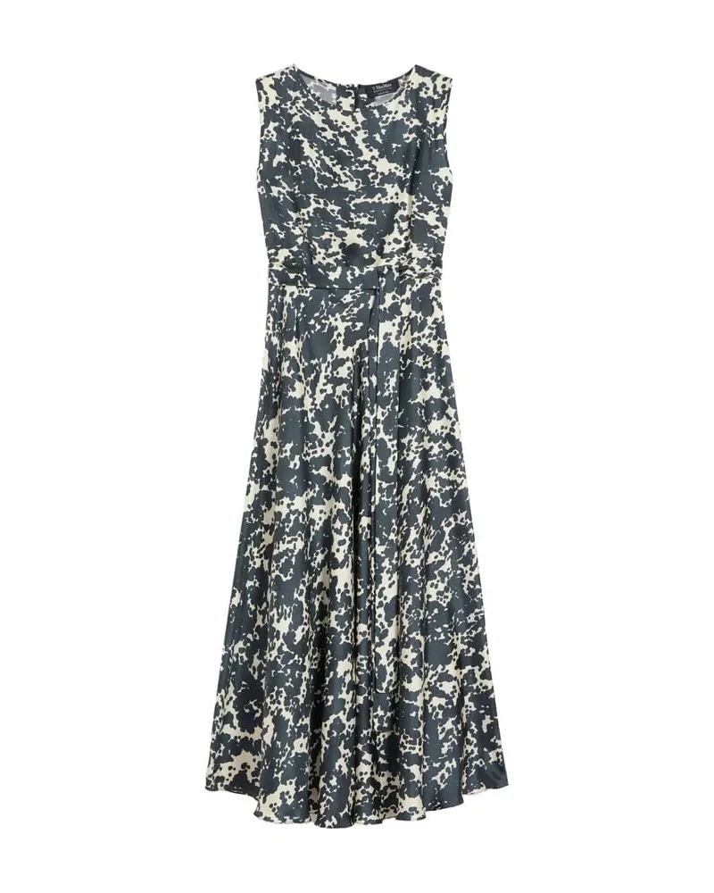 Max Mara Damen Seidenkleid MARTINA Marine