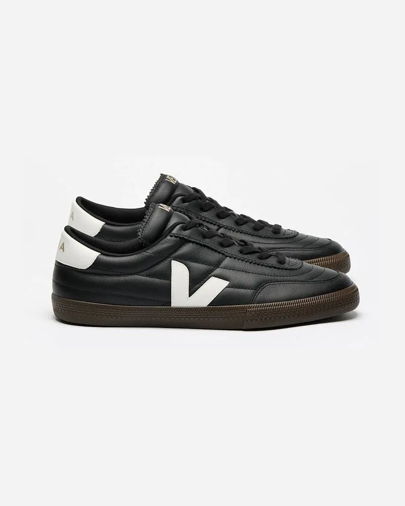 VEJA Herren Sneaker PANENKA LEATHER Schwarz