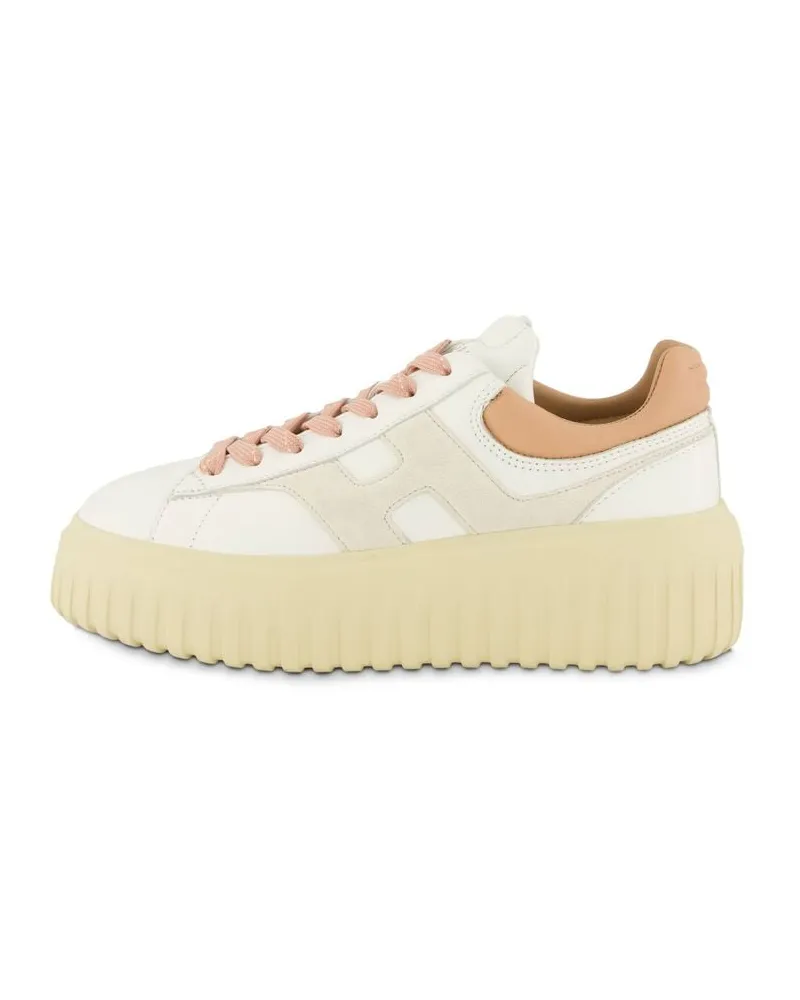 Hogan Damen Sneaker H-STRIPES H SPEZZATA Weiss