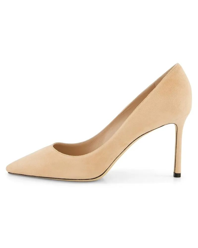 Jimmy Choo Damen Pumps aus Wildleder ROMY 85 Rose