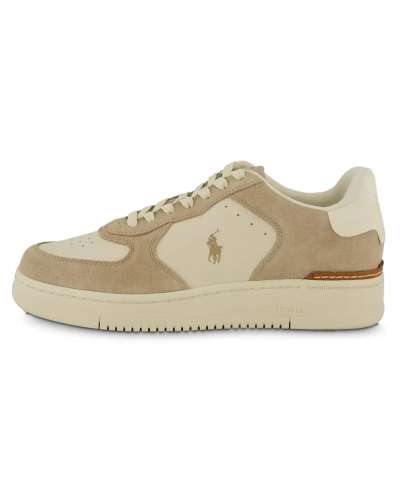 Ralph Lauren Herren Sneaker aus Leder Offwhite