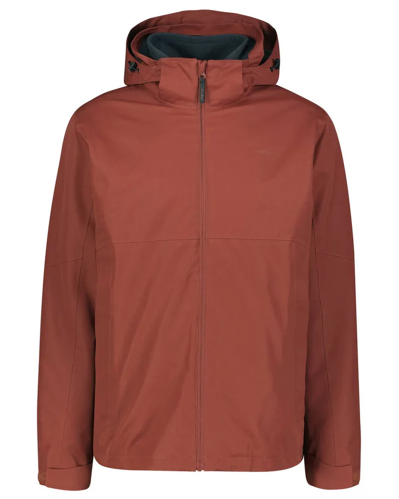 me°ru' Herren Outdoorjacke mit Innenjacke BEDFORD Braun