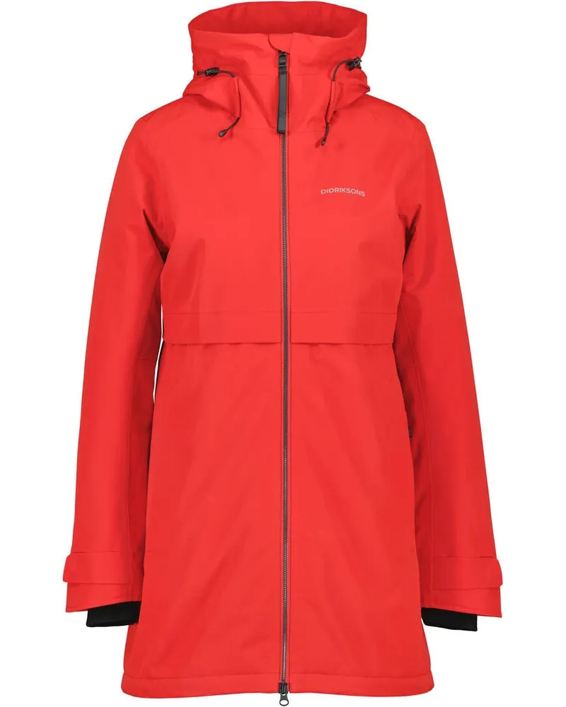 Didriksons 1913 Damen Parka HELLE Rot