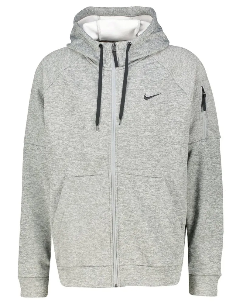 Nike Herren Trainingsjacke THERMA-FIT Grau