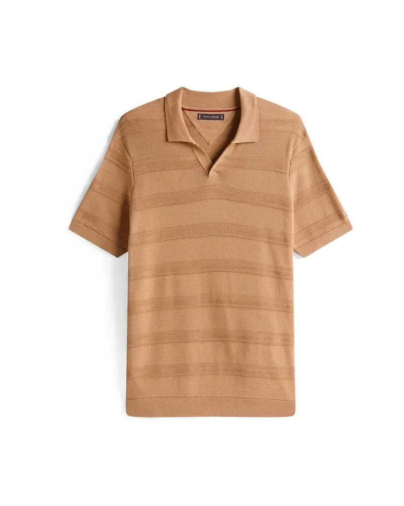 Tommy Hilfiger Herren Poloshirt Champagner