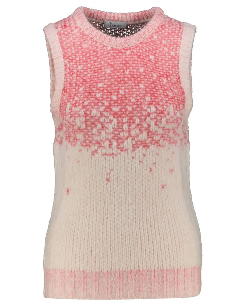 Princess goes Hollywood Damen Pullunder mit Wolle und Alpaka Pink